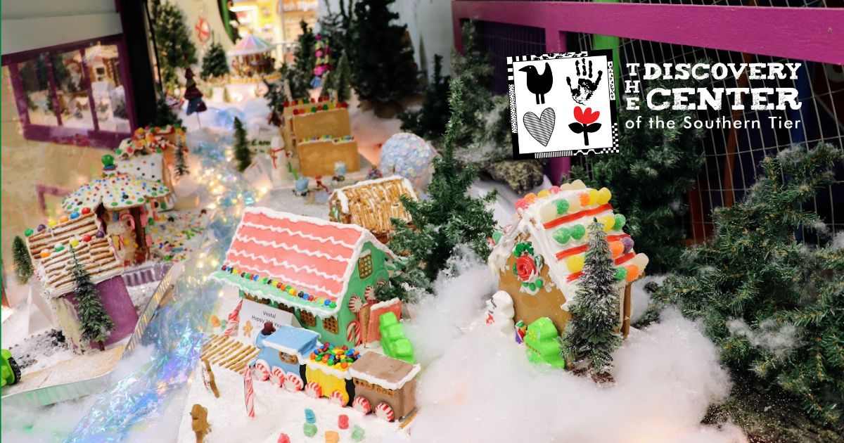 2023 Gingerbread Village at The Discovery Center